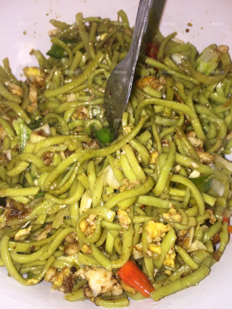 Spicy fried noodle