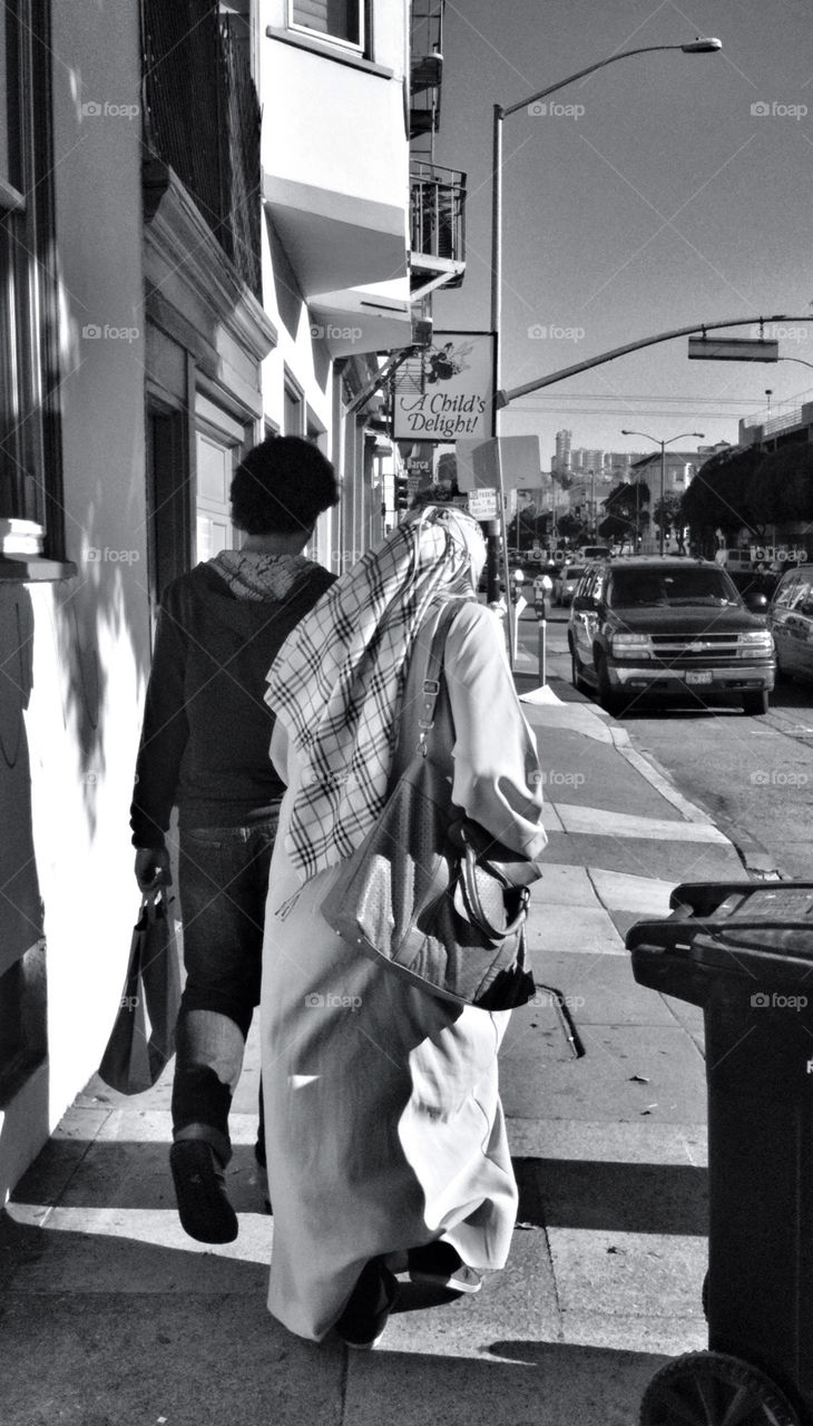 street people blackandwhite couple by analia