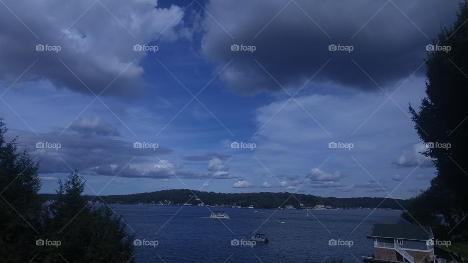 Water, No Person, Landscape, Sky, Lake