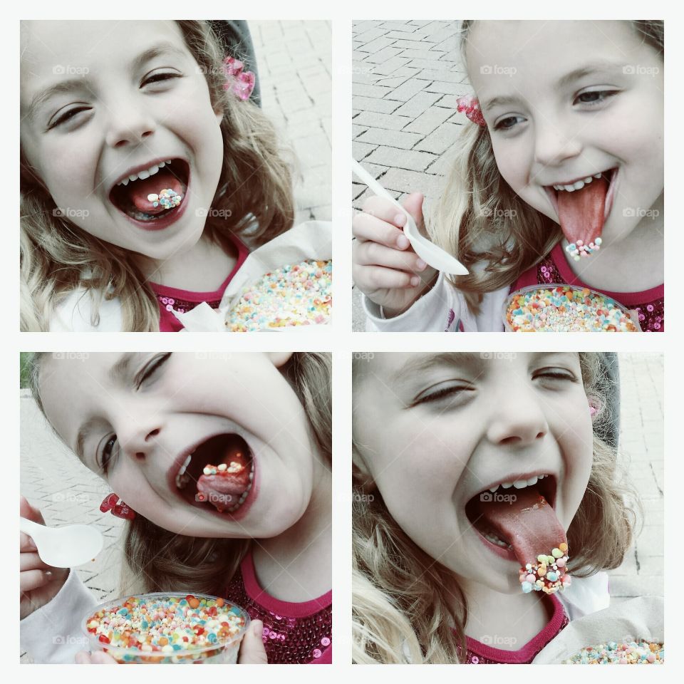 How to Eat Dippin Dots