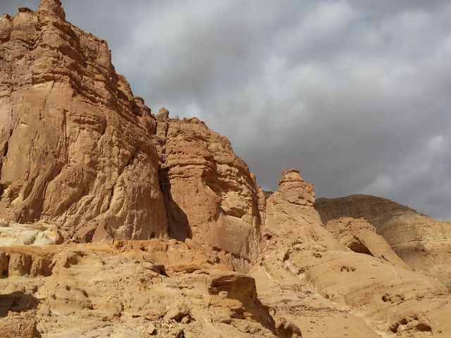 Stone And Clouds