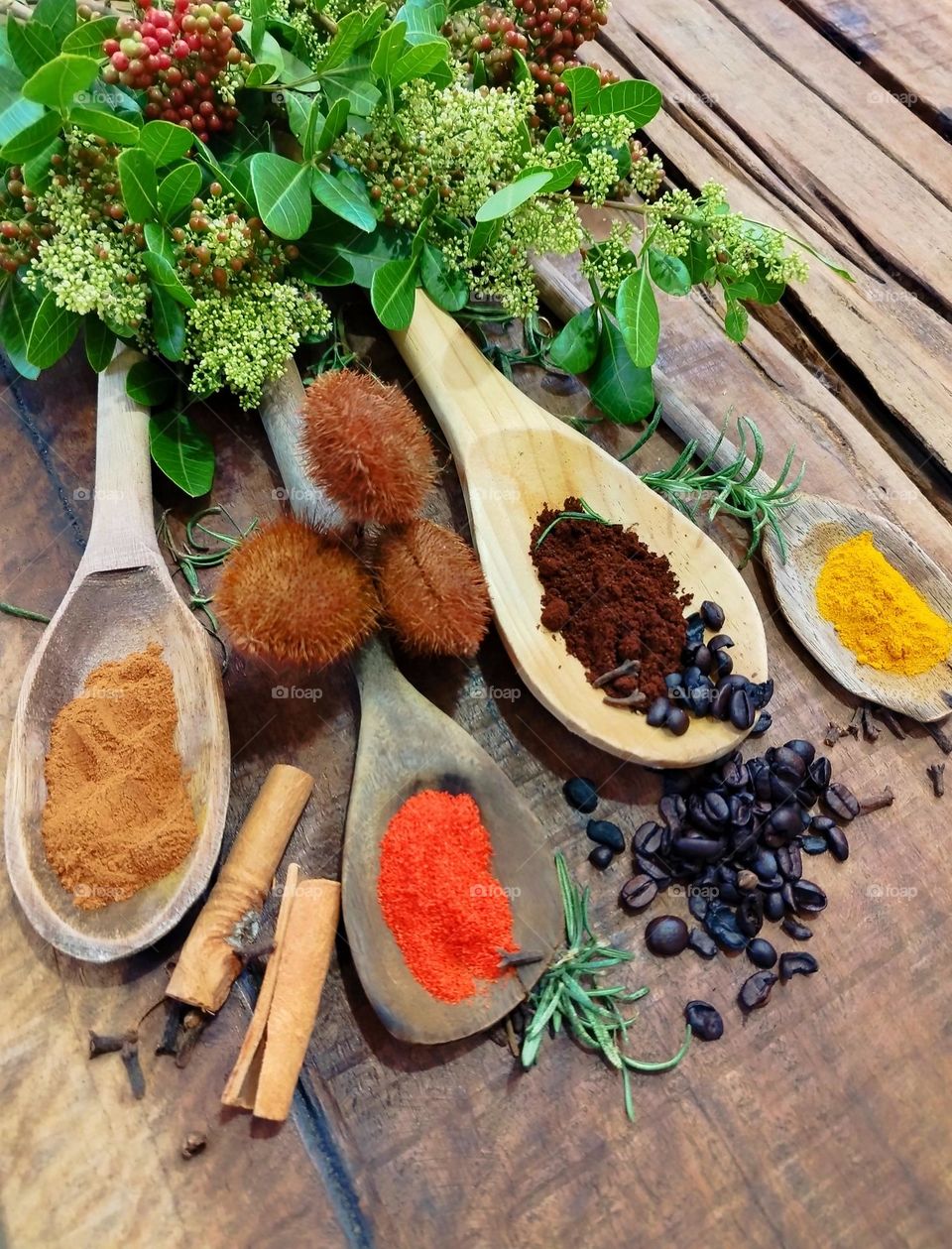 Seasonings and delicacies... in addition to the flavor and aroma, they can serve as decoration!