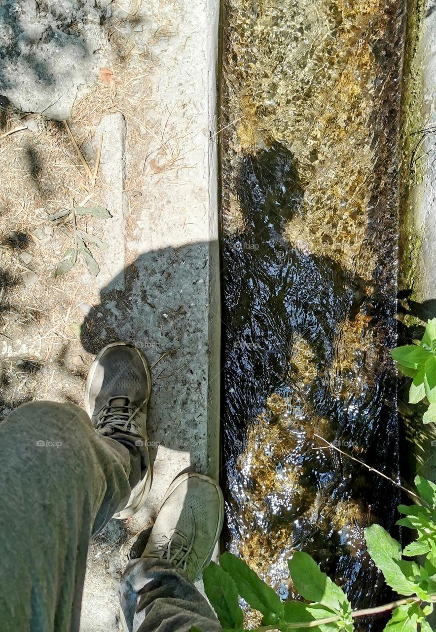 A walk through canal