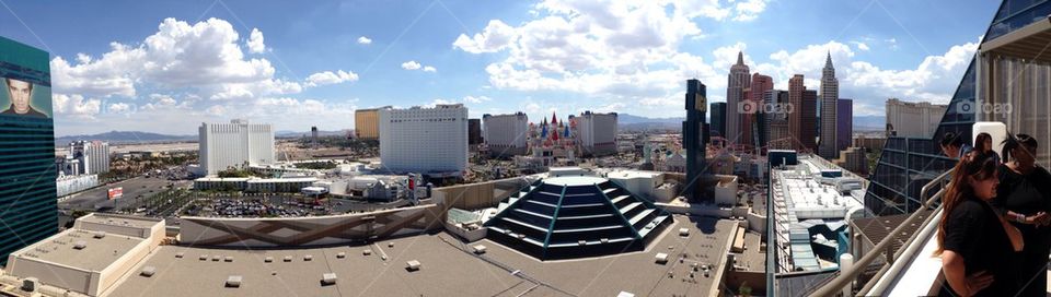 Las Vegas from MGM Grand suite