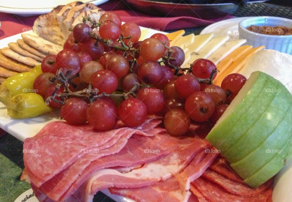 Charcuterie plate