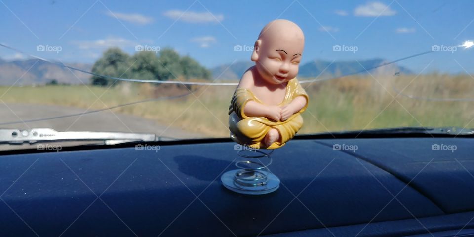 Buddha on the Dashboard