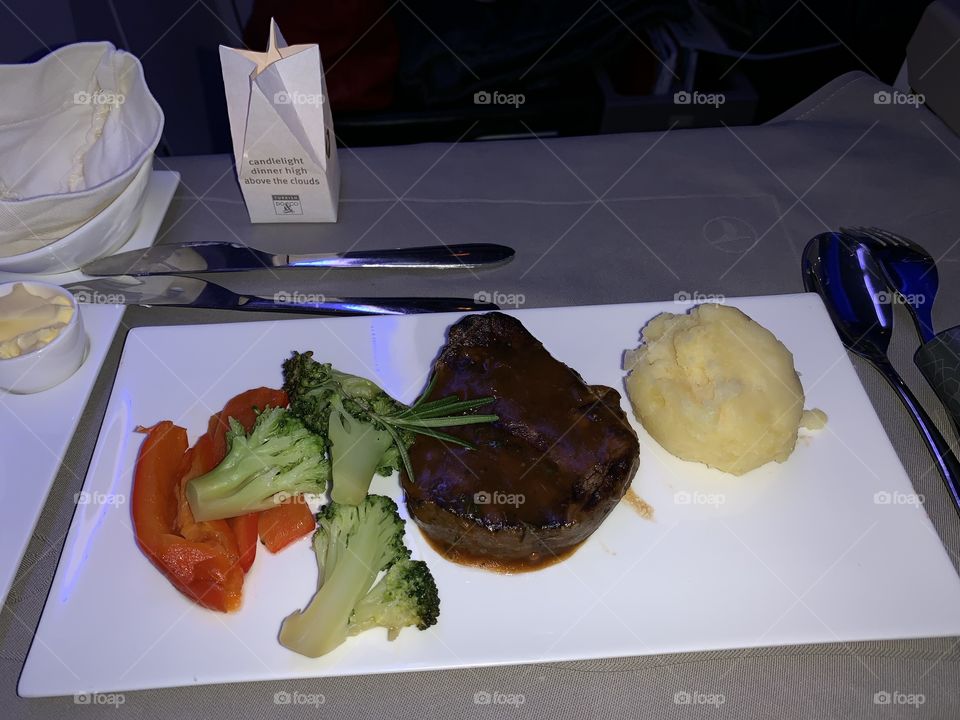 Turkish Airlines business class service and food are both impeccable- on short haul and long flights...! Awesome !