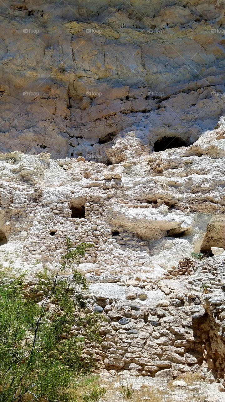 the ruins of castle a at Montezuma's Castle National Park