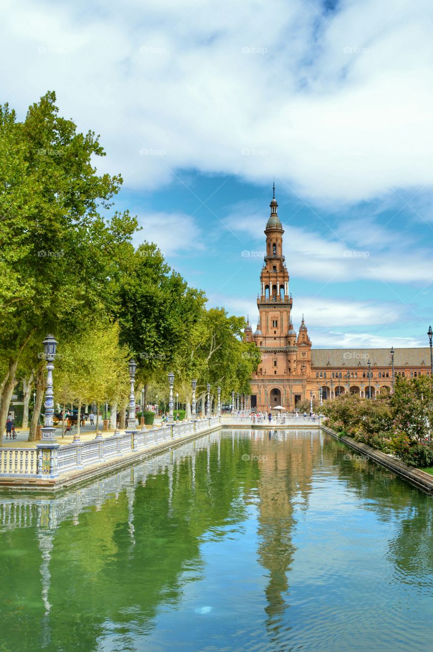 Plaza de España, Sevilla, Spain.