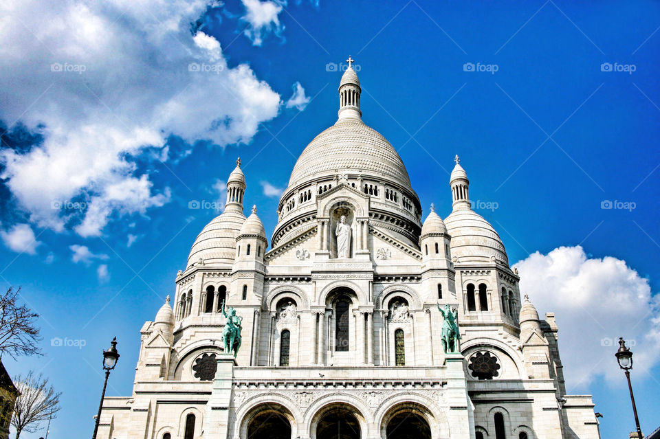 Sacre Coeur in Paris. 