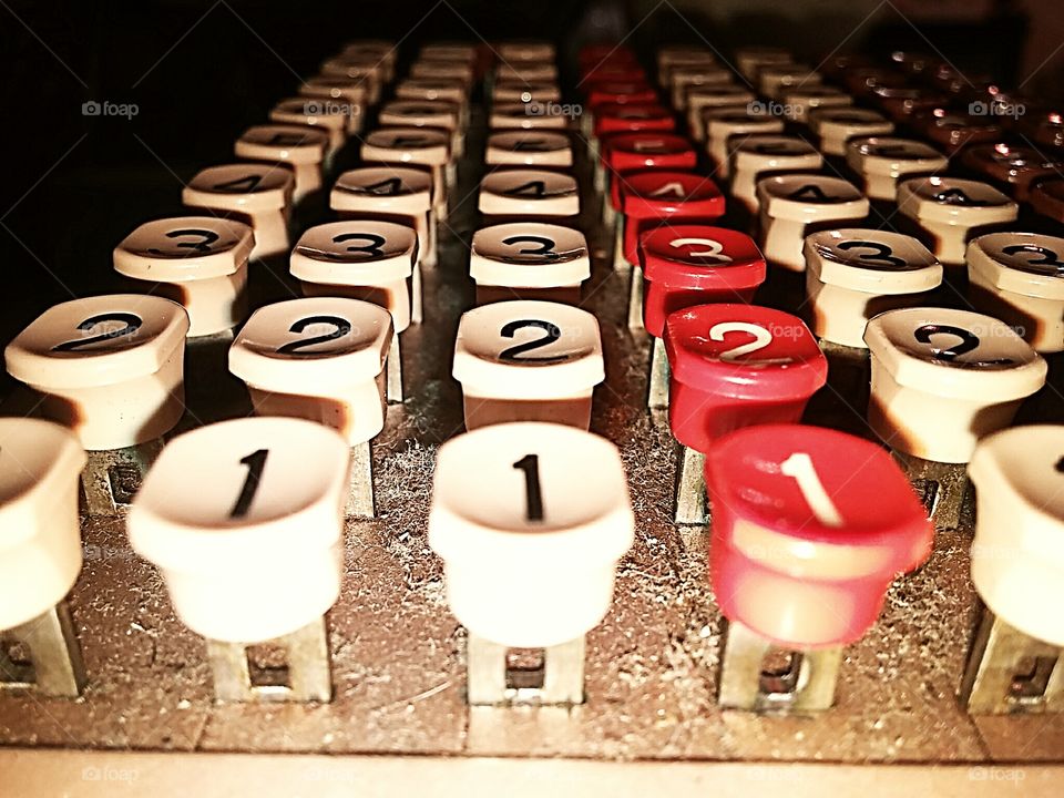 old check writing machine