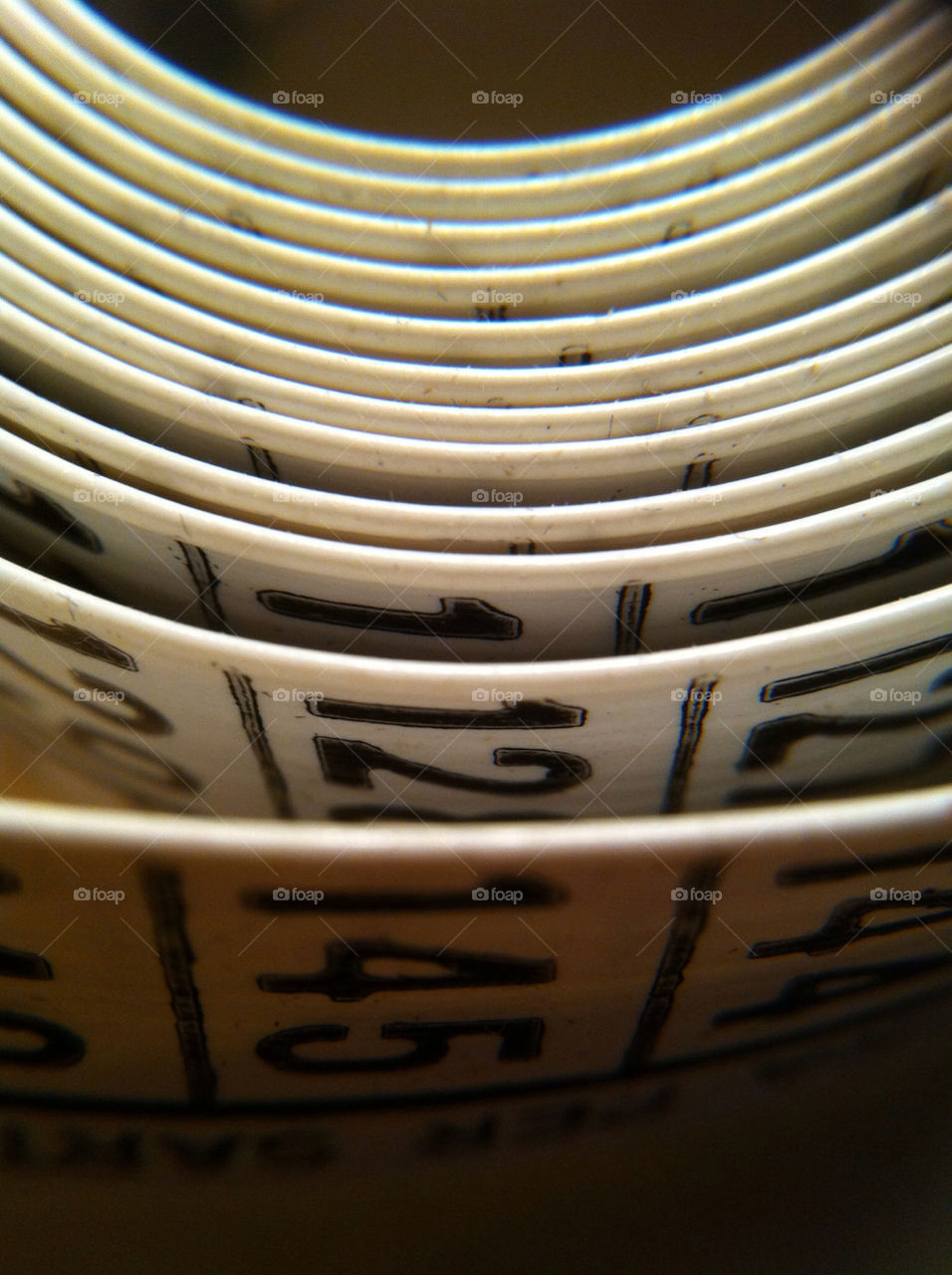 macro closeup numbers size by cyrano