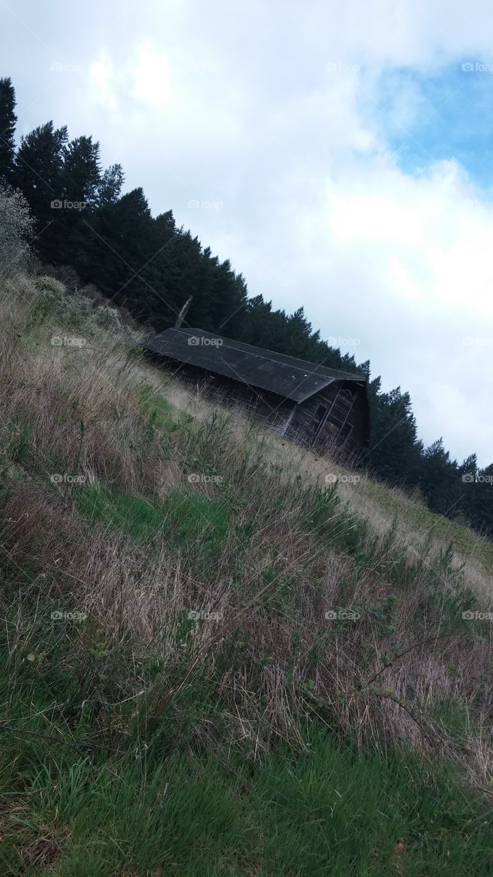 Lone Barn. discovered during Vortex Half Marathon