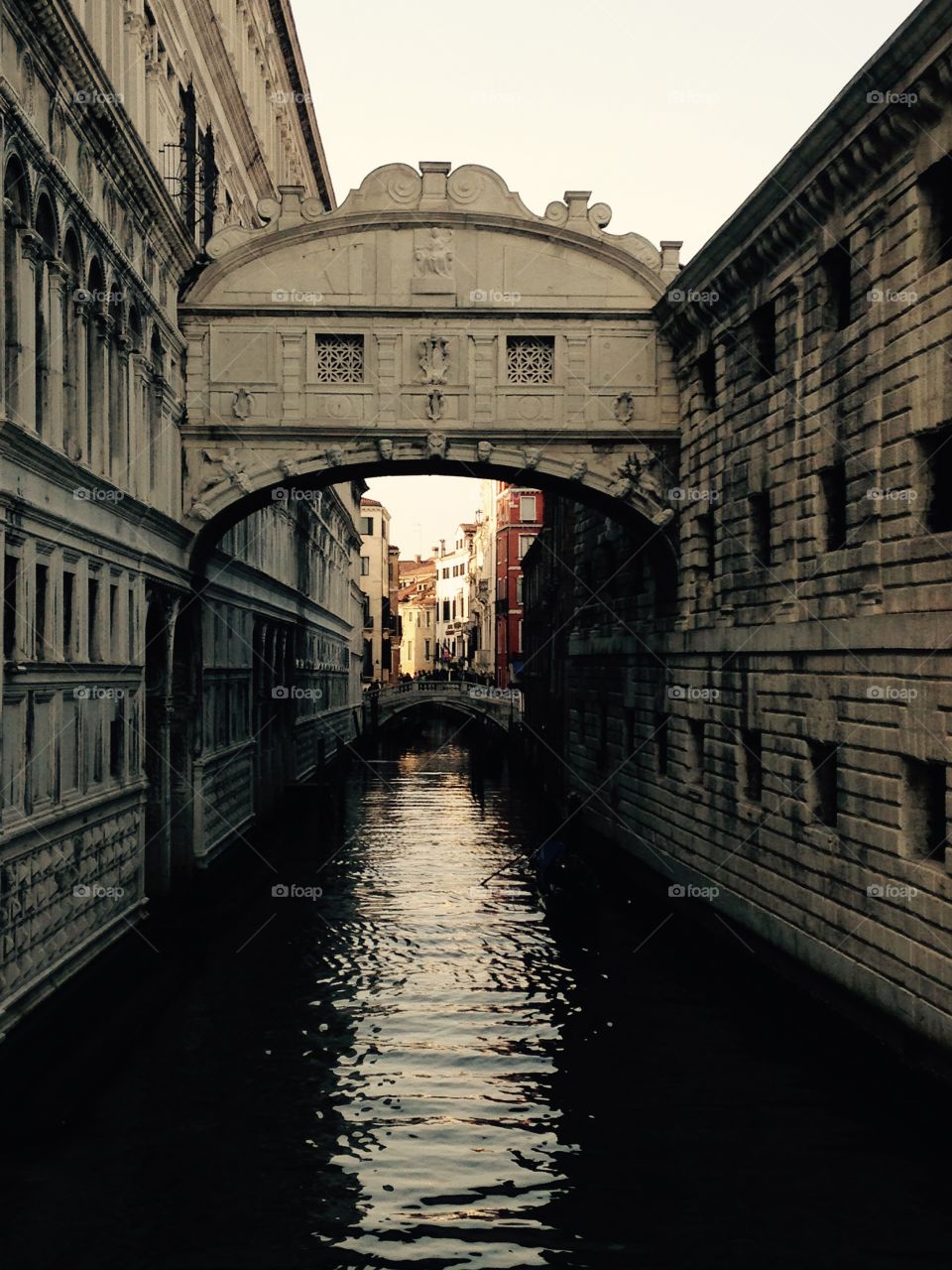 Bridge of Sighs. Bridge of Sighs in Venice, Italy. 