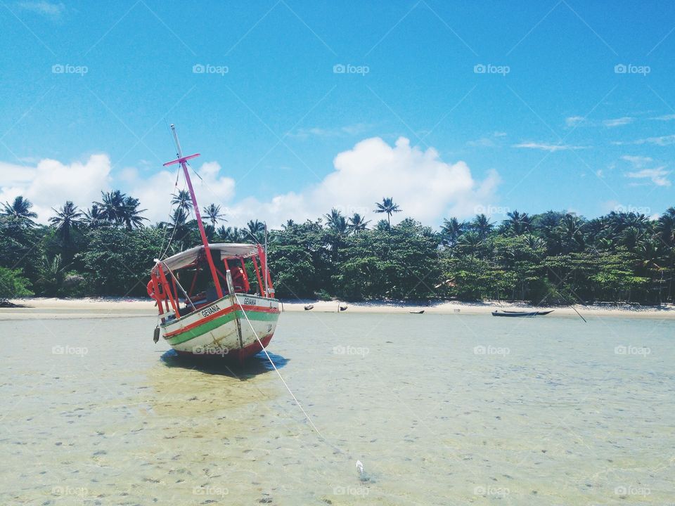 Lonely boat