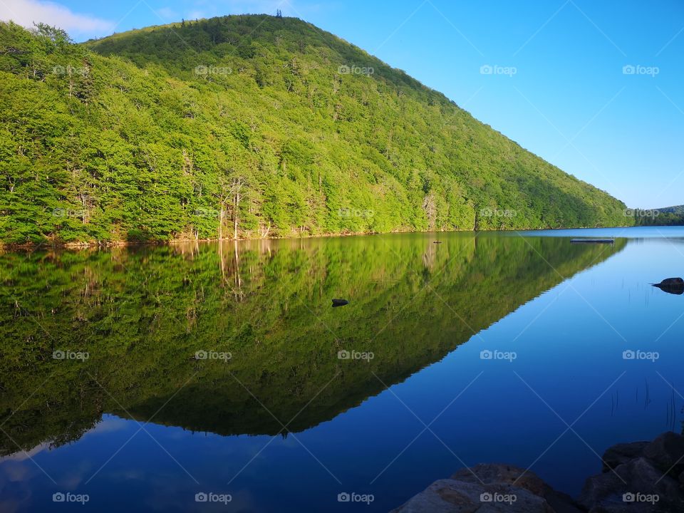 lake and mountain