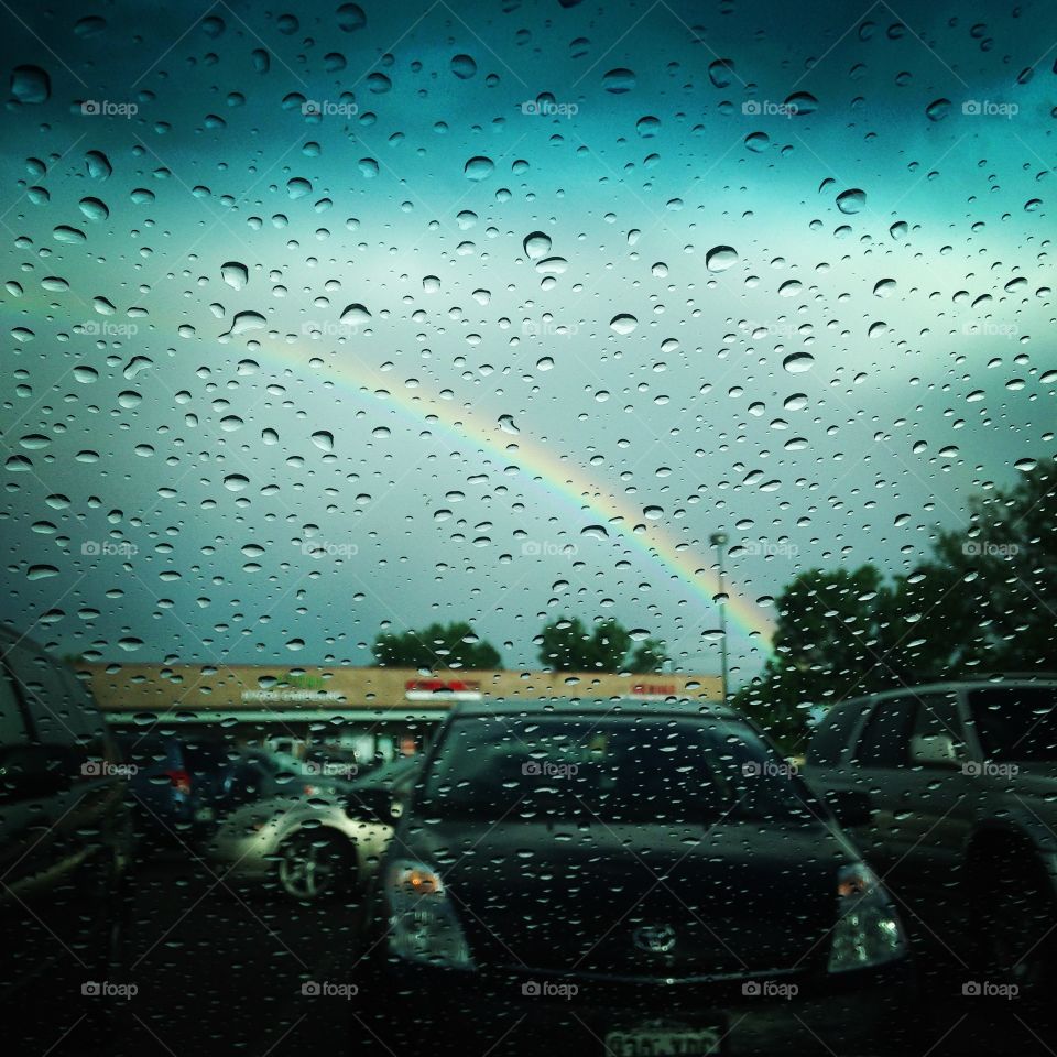 Raindrops and rainbows