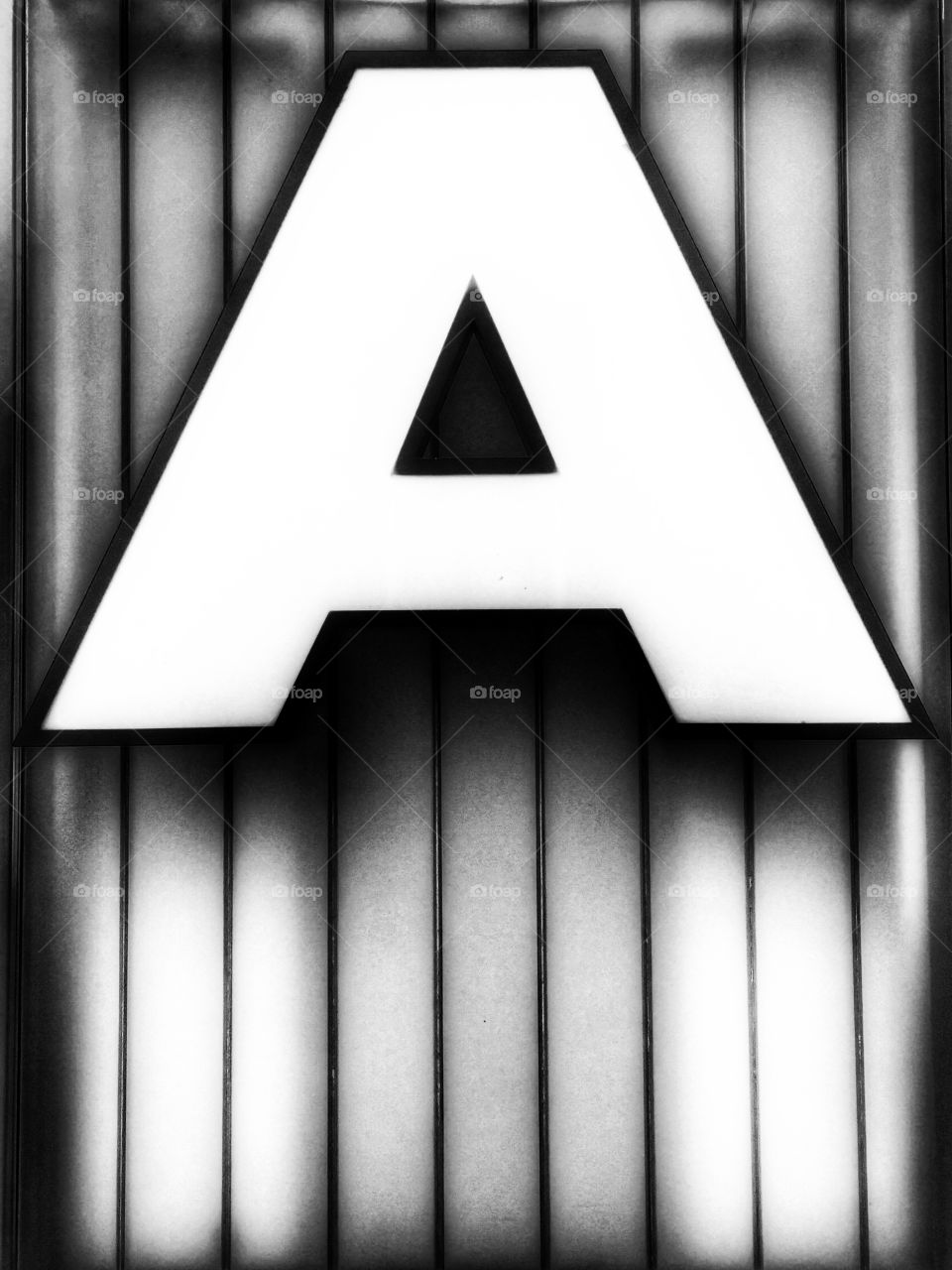 A is for anything simple style. Keeping it simple. 