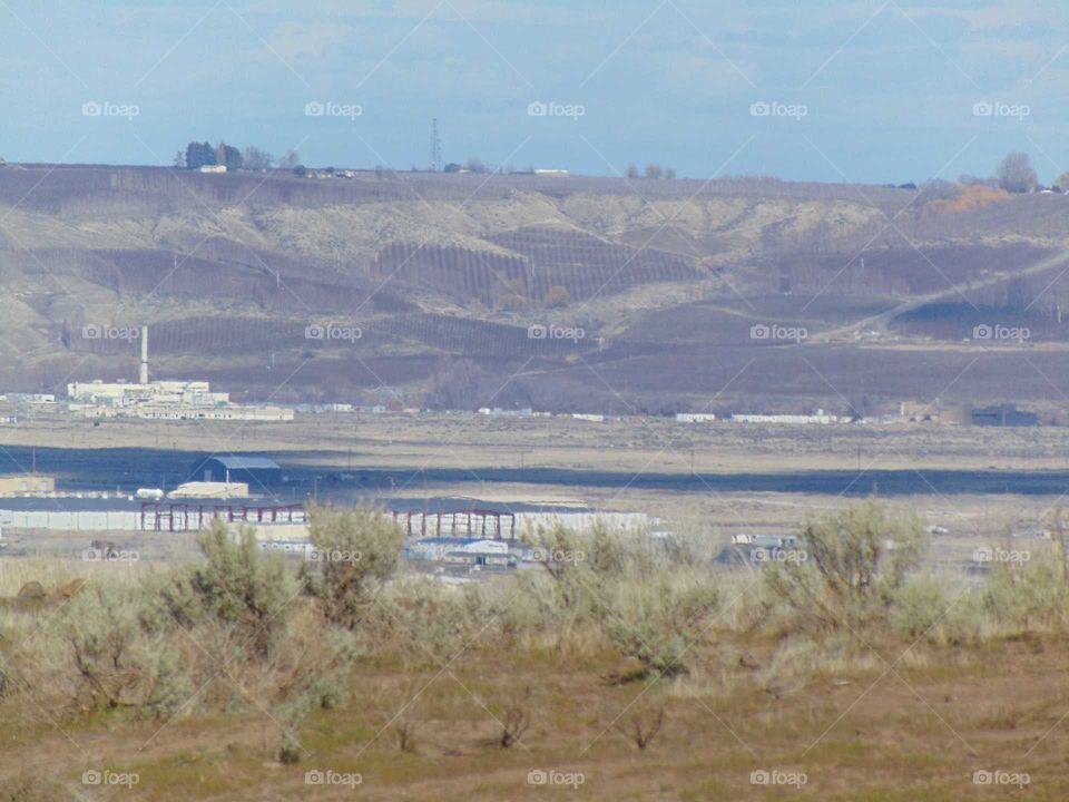 view looking at Richland Washington