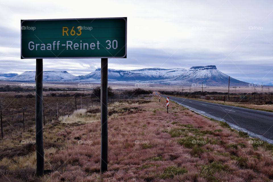 This photo was taken outside the town of Graaff-Reinet in the Eastern Cape province of South Africa.
