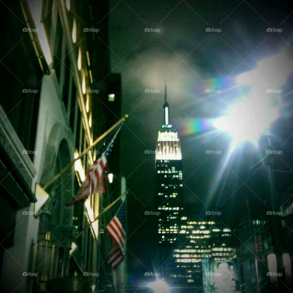 empire state of mind. empire state building 