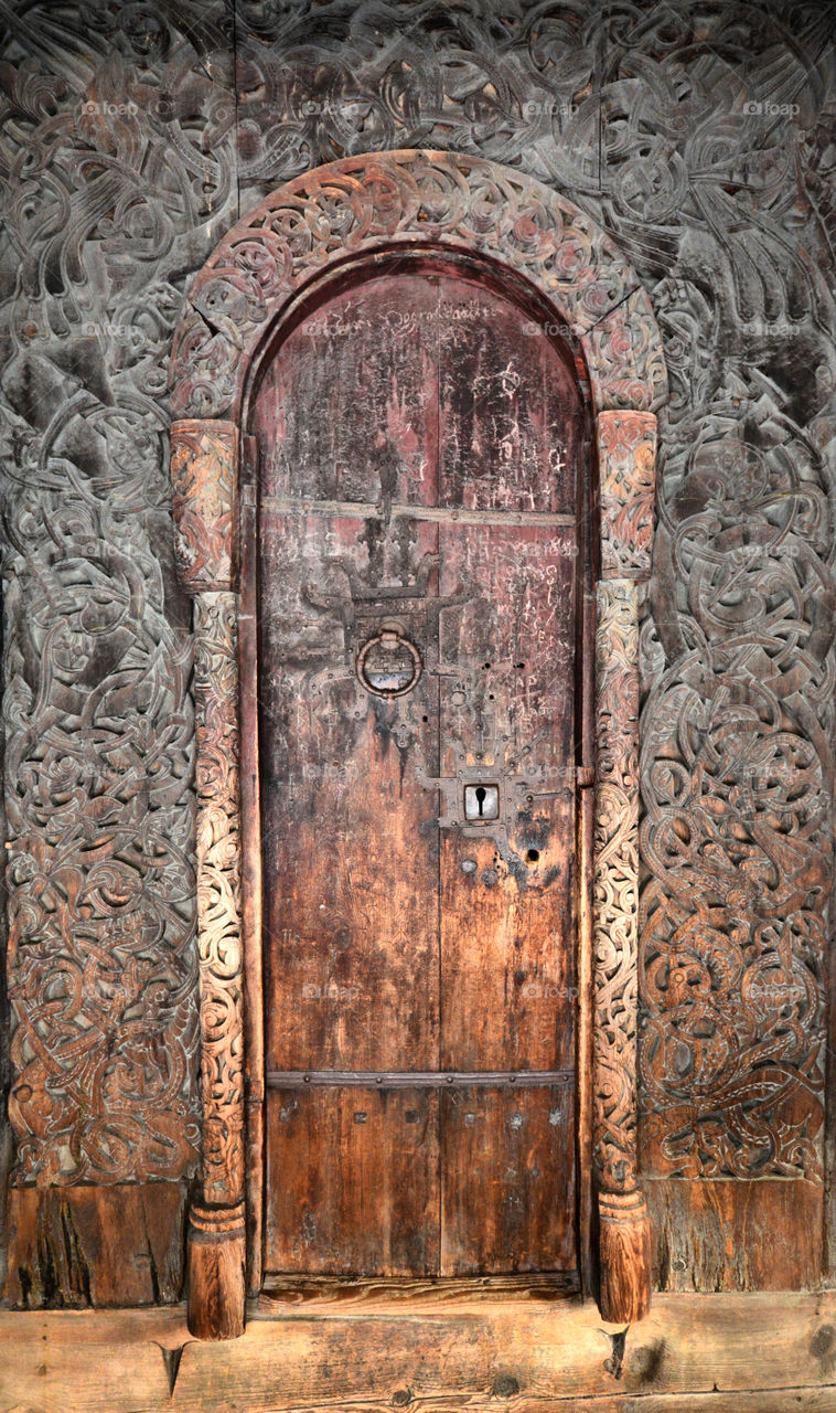 Carved Door