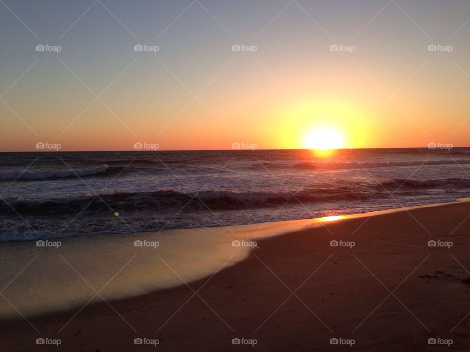 Sunset on the Pacific 