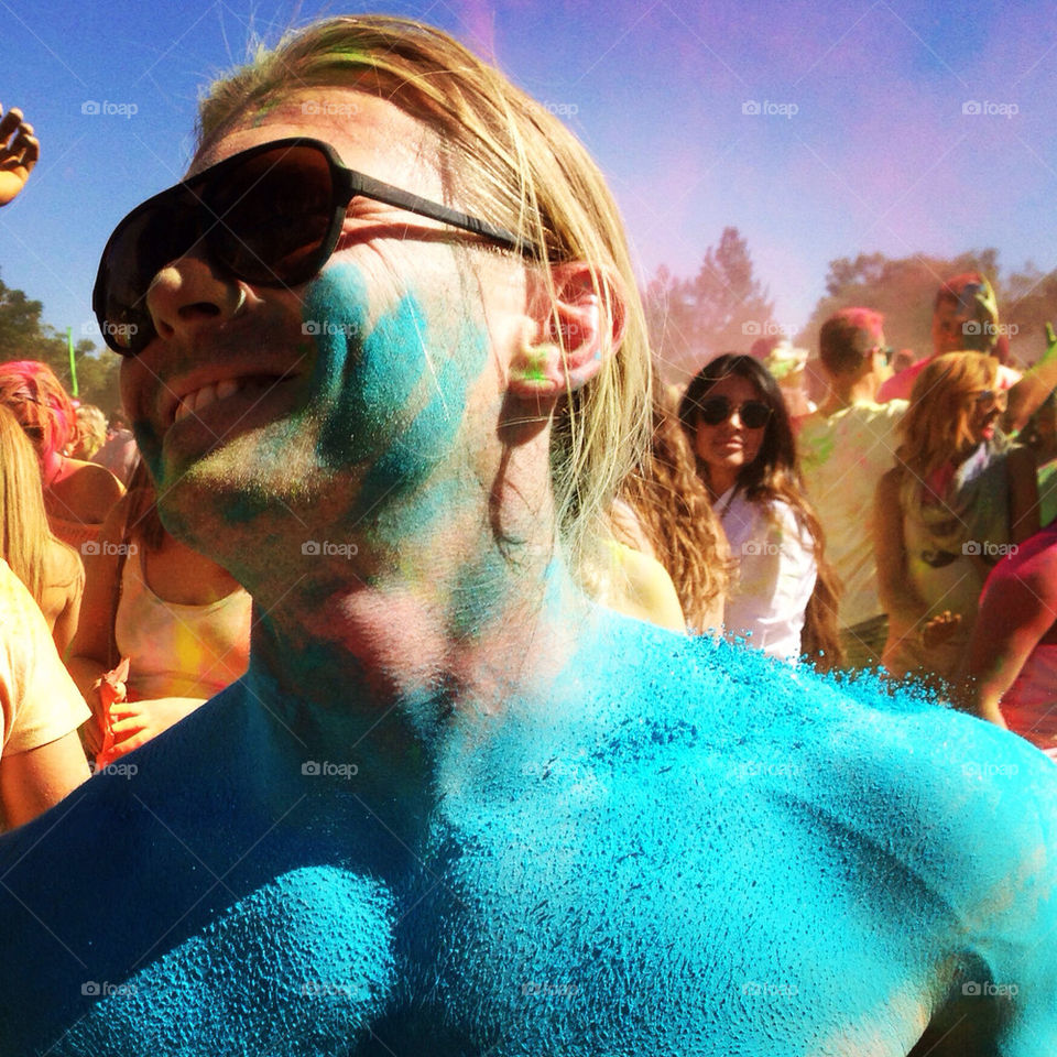 The first Holi Colour fest in Johannesburg South Africa