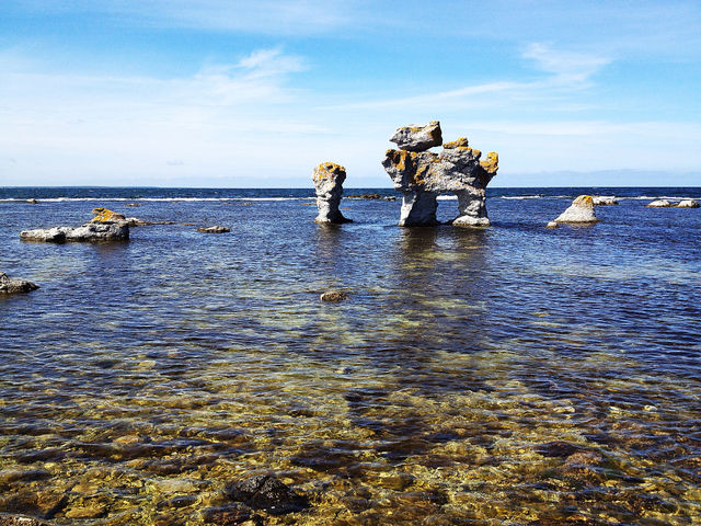 ocean sweden sea horizon by petern