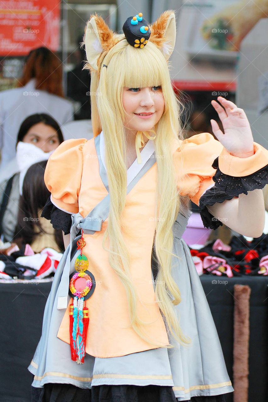 Cosplay in Bangkok ,Thailand.