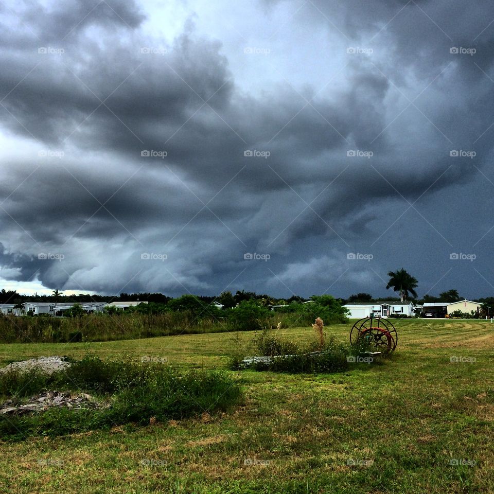Afternoon storms in Florida 