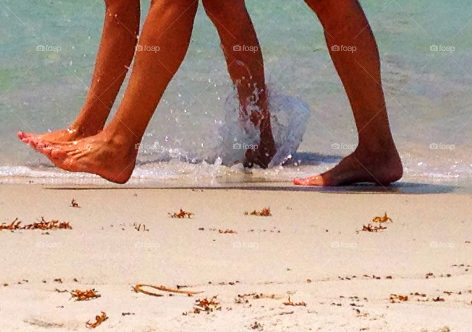 Beach feet