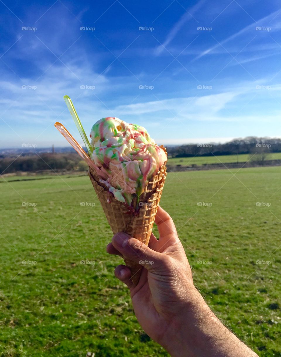 Food . Yummy ice cream