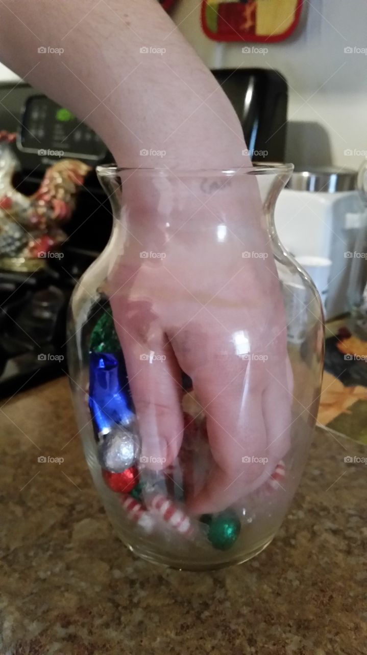 Caught In The Candy Jar