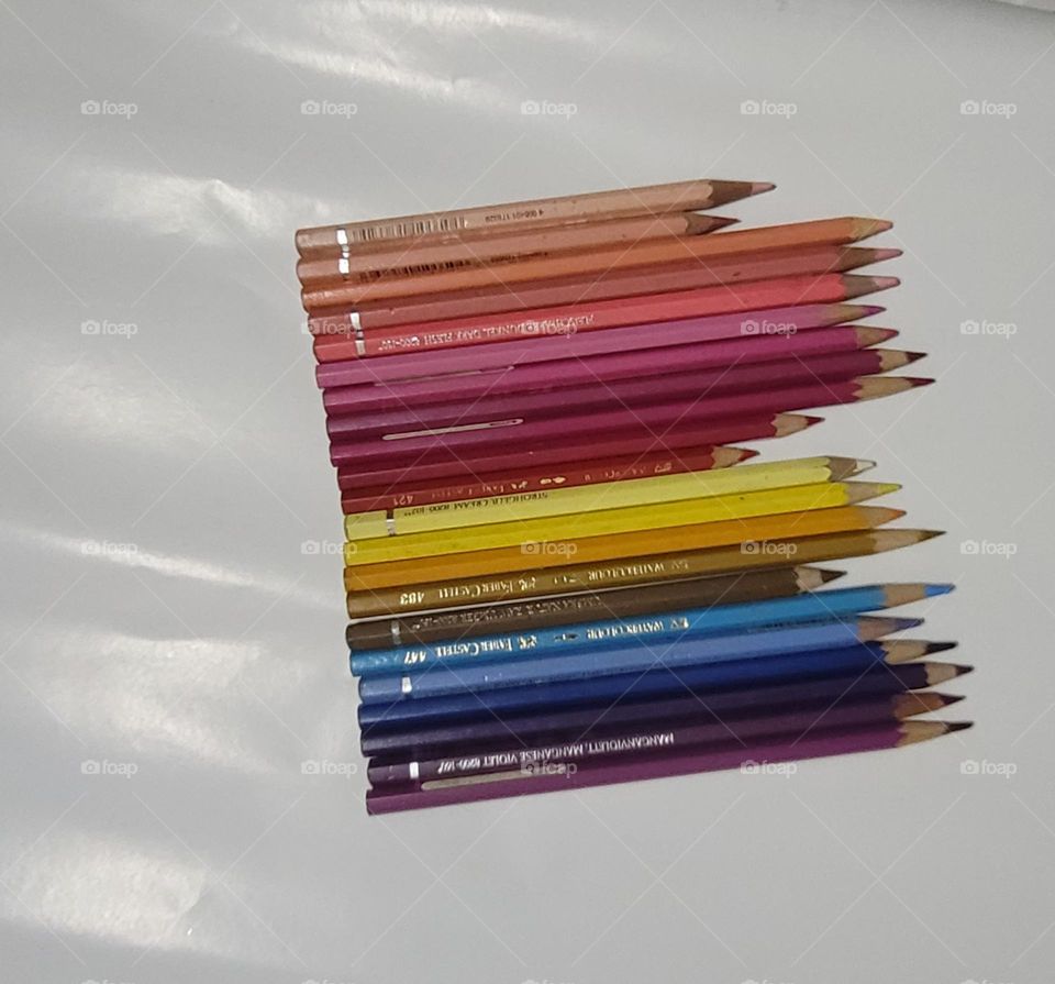 Barbie color pencils