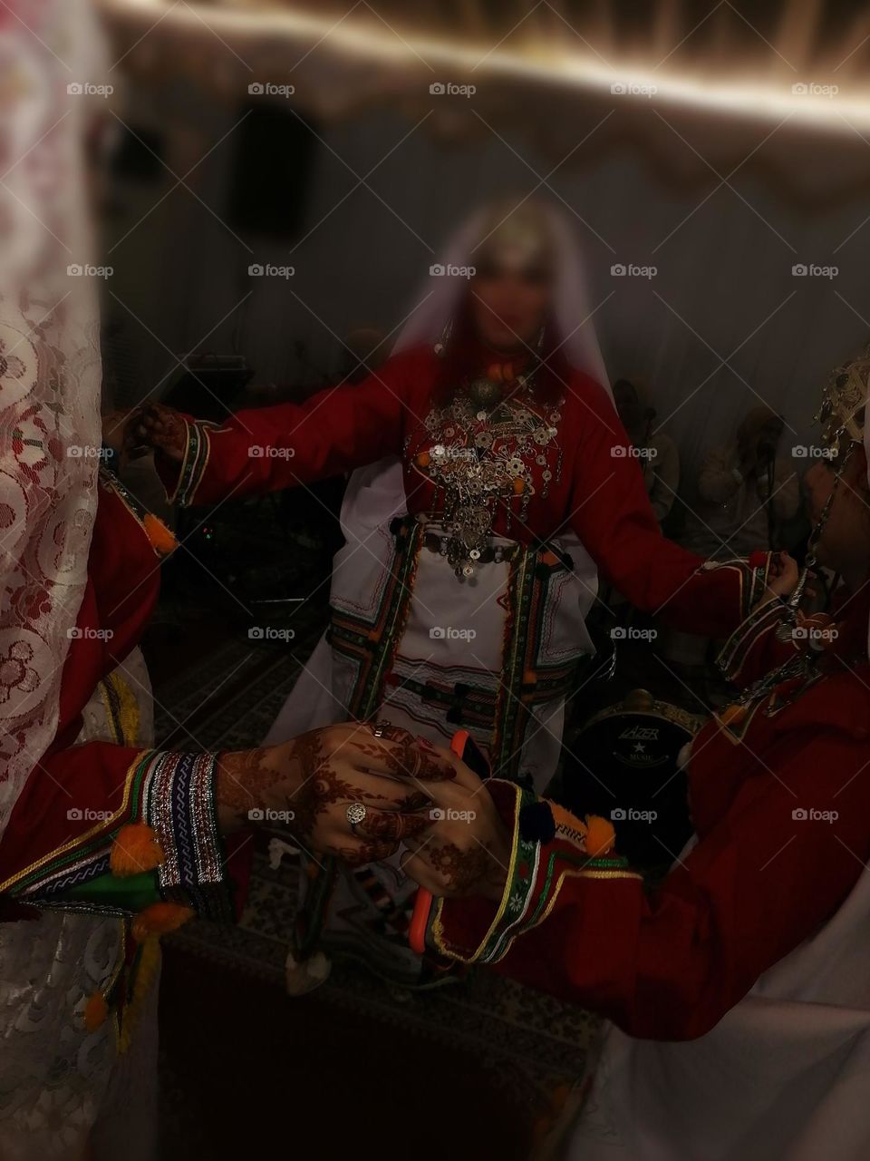 Moroccan Amazigh wedding jewelery