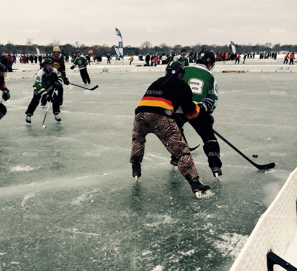 Minneapolis Pond Hockey