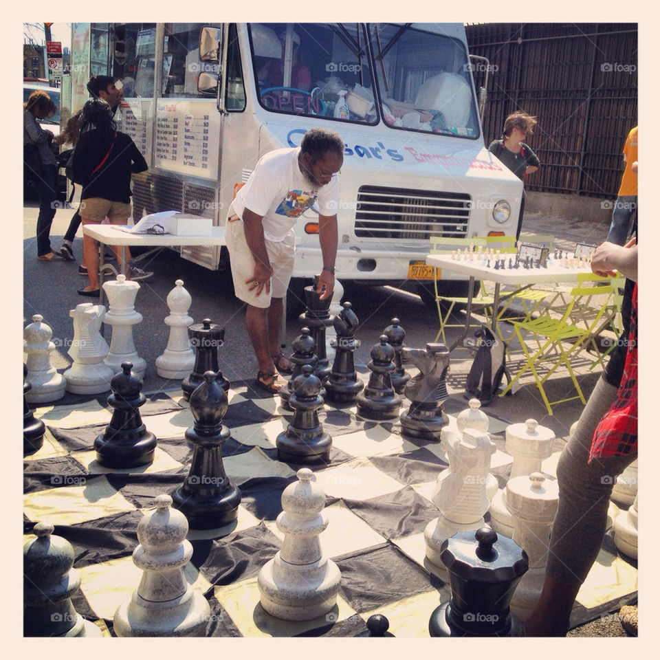 The biggest game on chess on the block! Brooklyn, NY