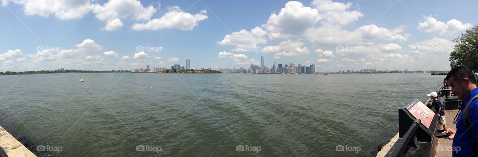 New York City. NYC, photo taken at Statue Of Liberty