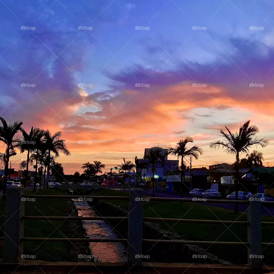 Sunset city