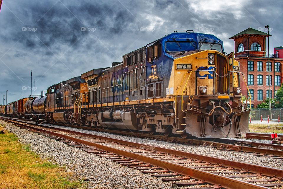 HDR locomotive