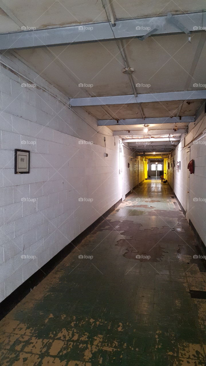 the hostel hallway!. Airbnb, enough said