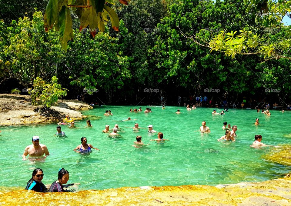 Living in countryside, we can easily access to the beauty of nature and recognise our own self deeply. This photo was taken at the Emerald pool, Krabi, Thailand.