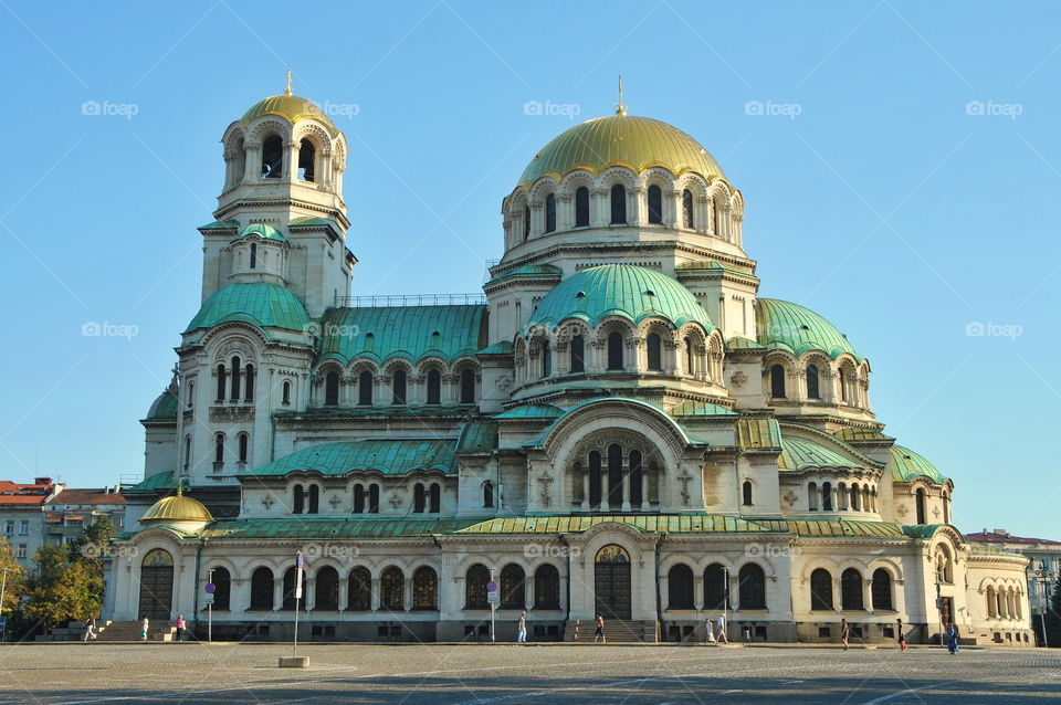 Cathedral Saint Alexander Nevski, Sofia Bulgaria.