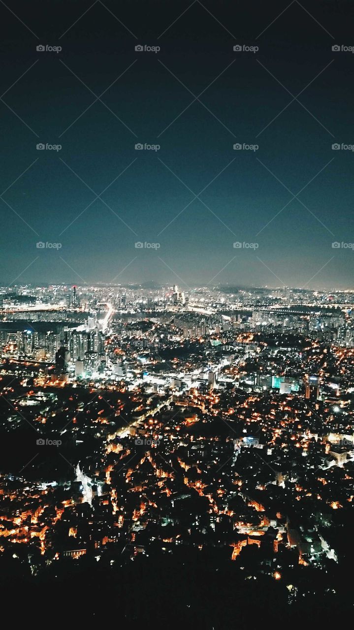 night city view.