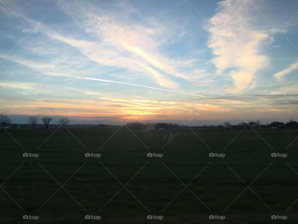 Sunset fields 