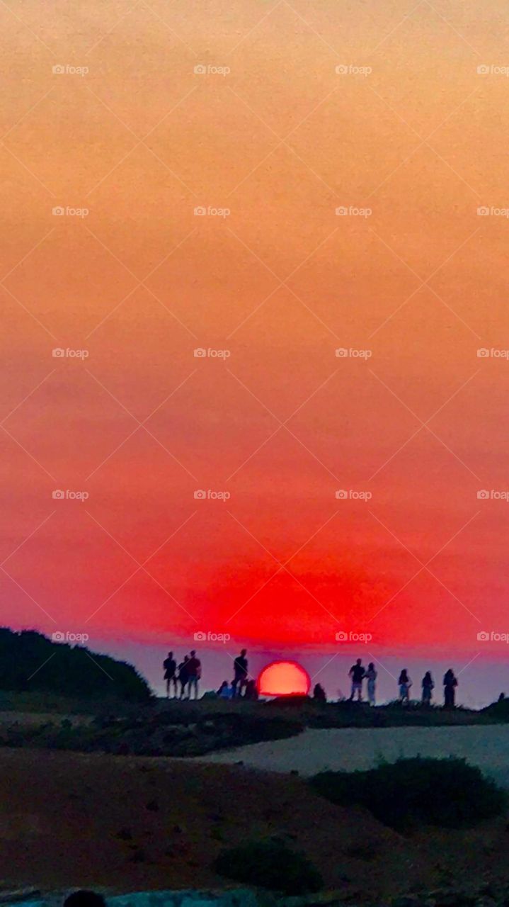 Paphos trip Cyprus behind the sunset 2020