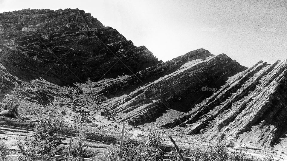 Another wicked scenery on the way to the monastery in the vicinity of Leh / Ladhak...