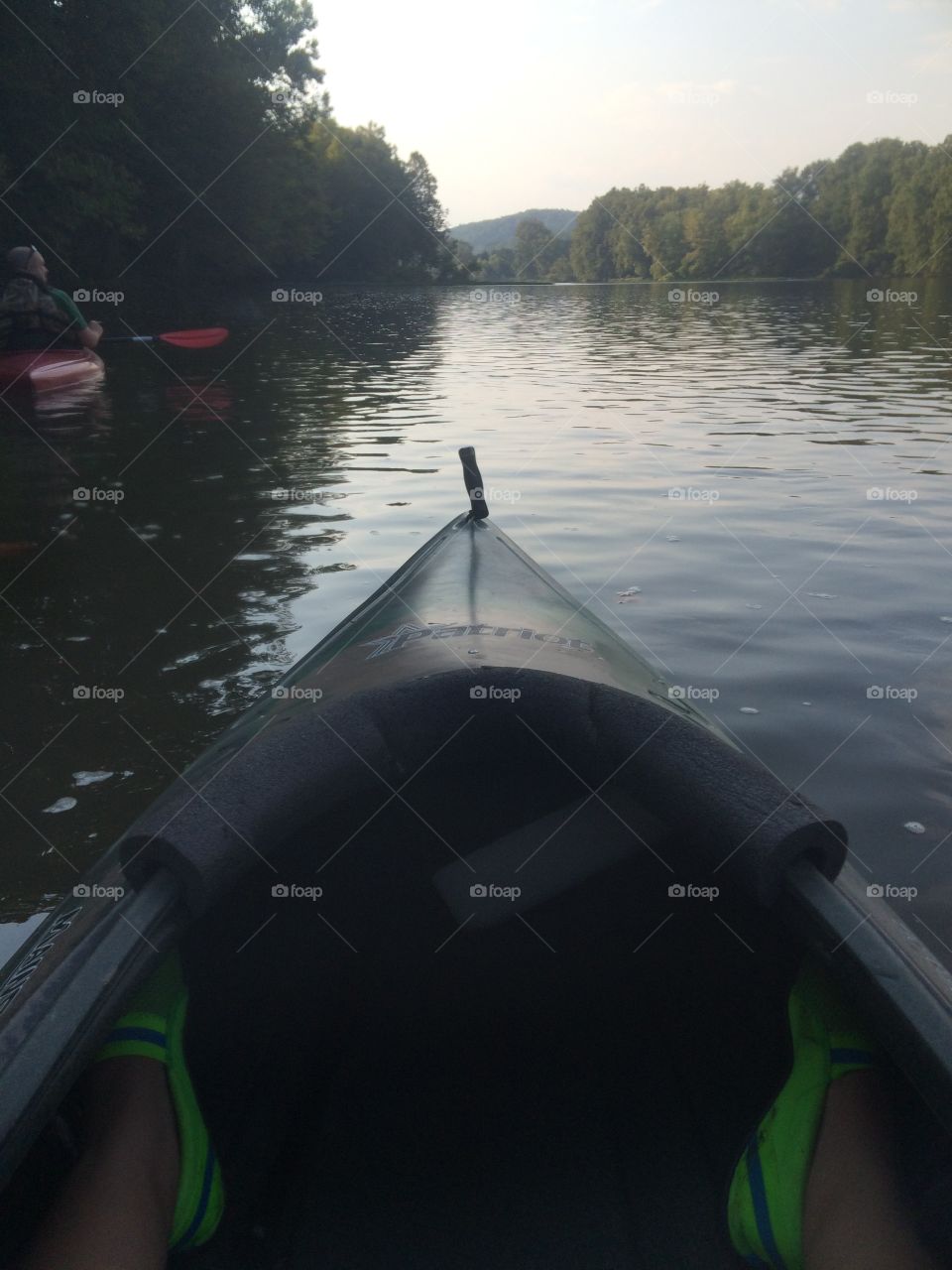 Kayaking on the Yough