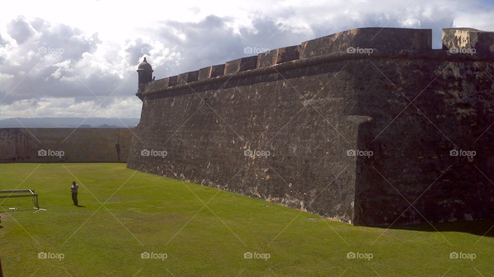 Castle, Architecture, Fortification, No Person, Military